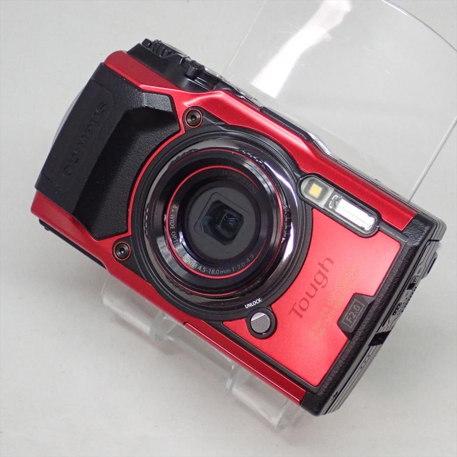 OLYMPUS Tough TG-6 1200万画素 光学ズーム4倍　防水カメラ レッド NO.231121006｜secondomono｜02