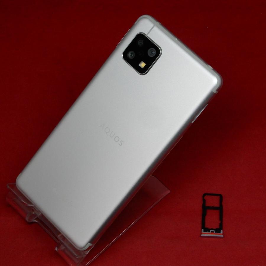 SHARP AQUOS sense4 　SH-M15 SIMフリー 　シルバー AQUOS sense SHARP sense4 SH-M15 SIMフリー シルバー : セコンドモノ