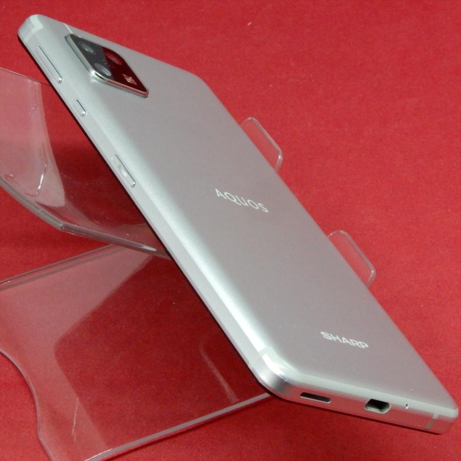 AQUOS sense SHARP sense4 SH-M15 SIMフリー シルバー : セコンドモノ