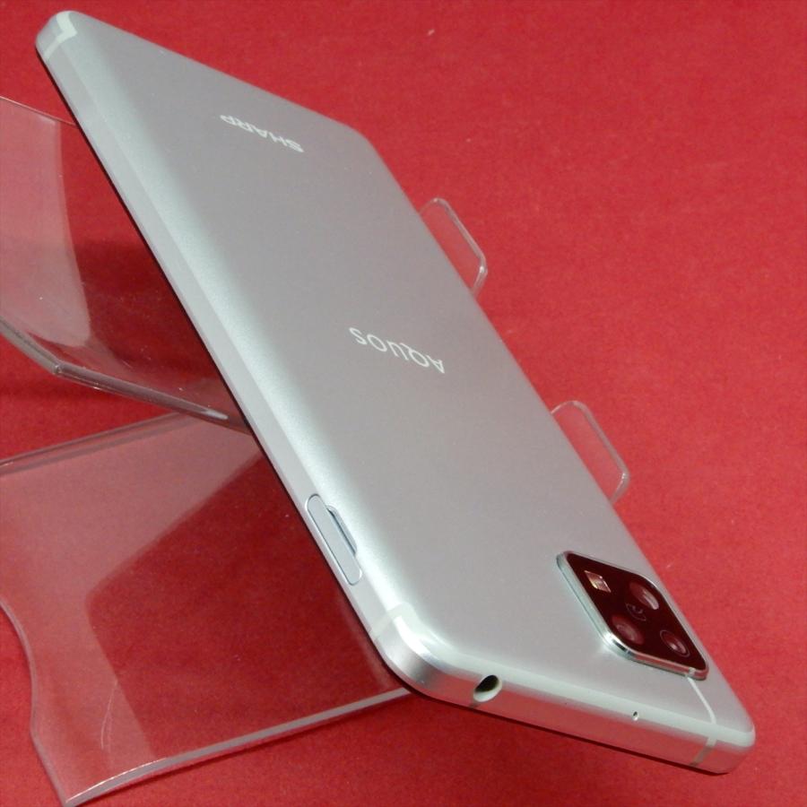 AQUOS sense SHARP sense4 SH-M15 SIMフリー シルバー : セコンドモノ