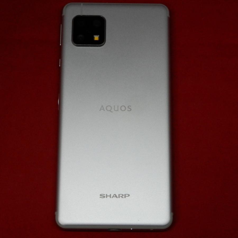AQUOS sense SHARP sense4 SH-M15 SIMフリー シルバー : セコンドモノ