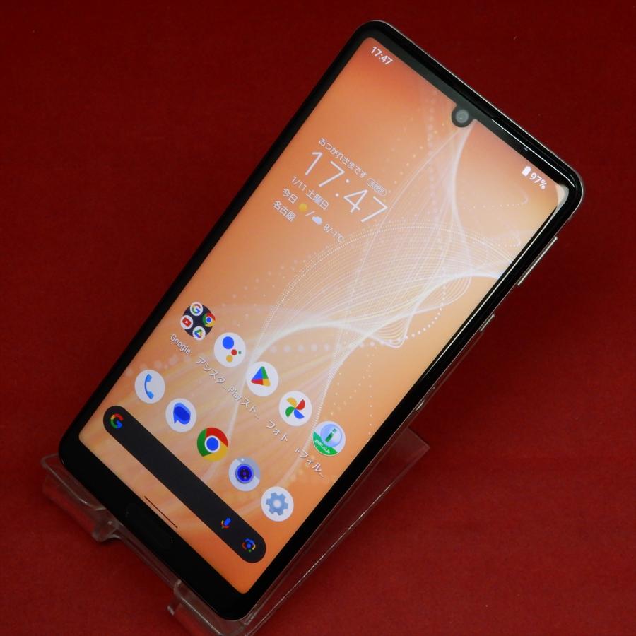 AQUOS sense SHARP sense4 SH-M15 SIMフリー シルバー : セコンドモノ