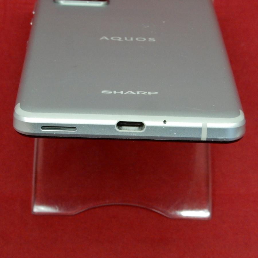AQUOS sense SHARP sense4 SH-M15 SIMフリー シルバー : セコンドモノ