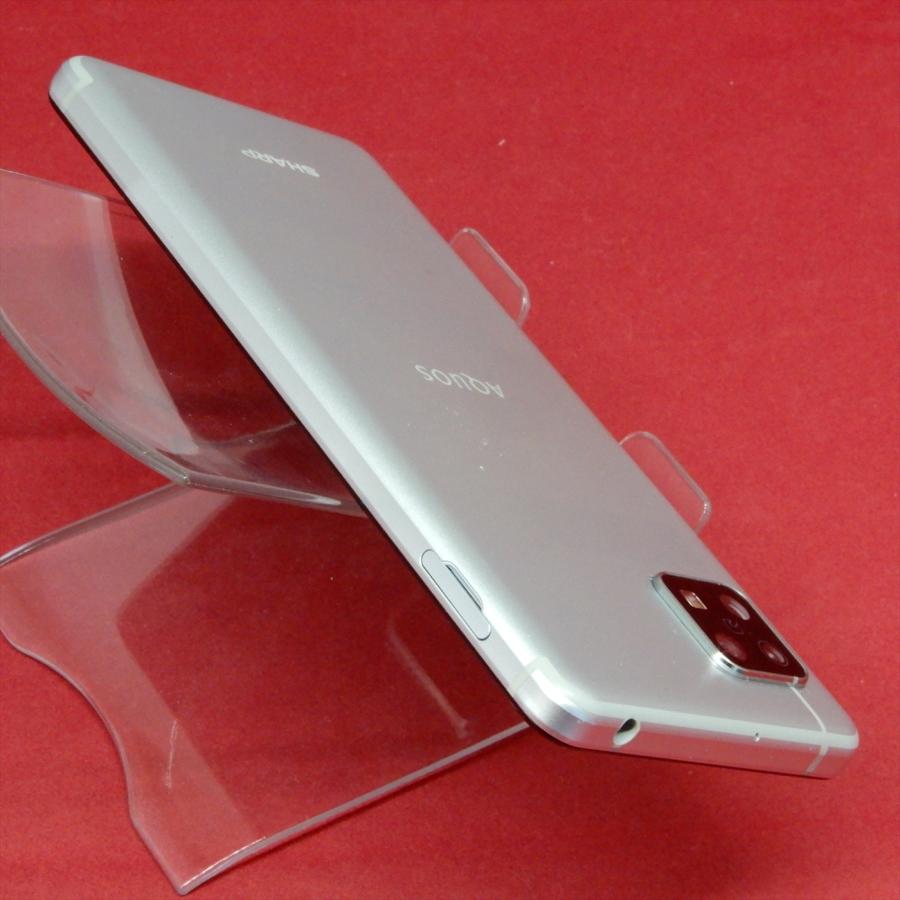 AQUOS sense SHARP sense4 SH-M15 SIMフリー シルバー : セコンドモノ