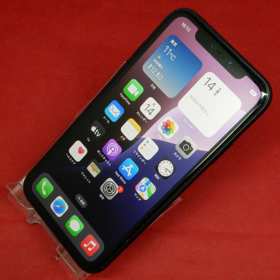 Apple iPhone XR 64GB ブラックMT002J/A ケース付き iPhone X Apple MT002J/A iPhoneXR 64GB auSIMロック解除済