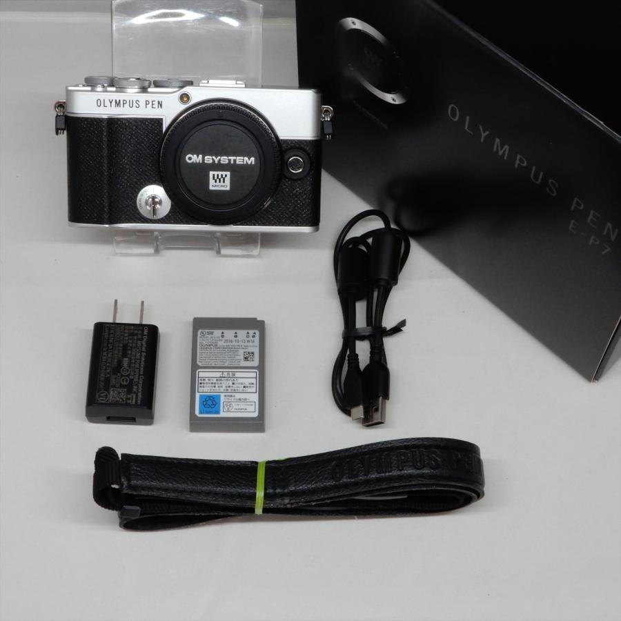 【当日発送】OLYMPUS PEN EP7 ミラーレス一眼 マイクロフォーサーズ OLYMPUS PEN E-P7 ボディ 2030万画素 マイクロフォーサーズ シルバー