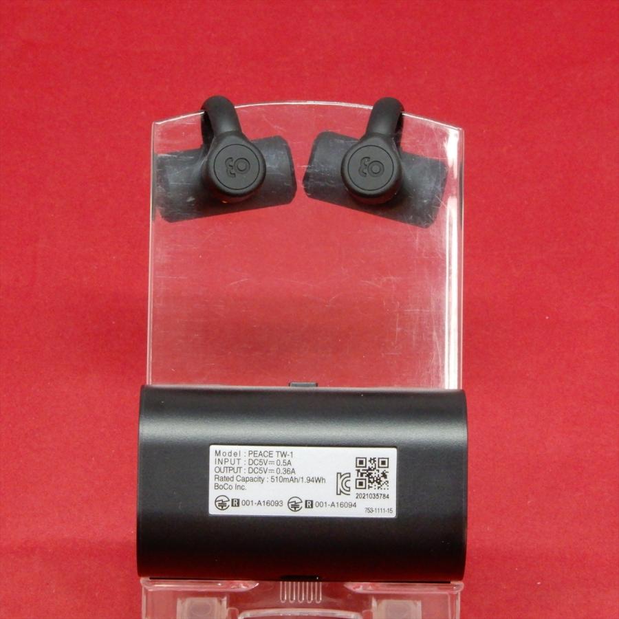 earsopen BoCo PEACE TW-1(B) 骨伝導 ワイヤレスイヤホン ブラック