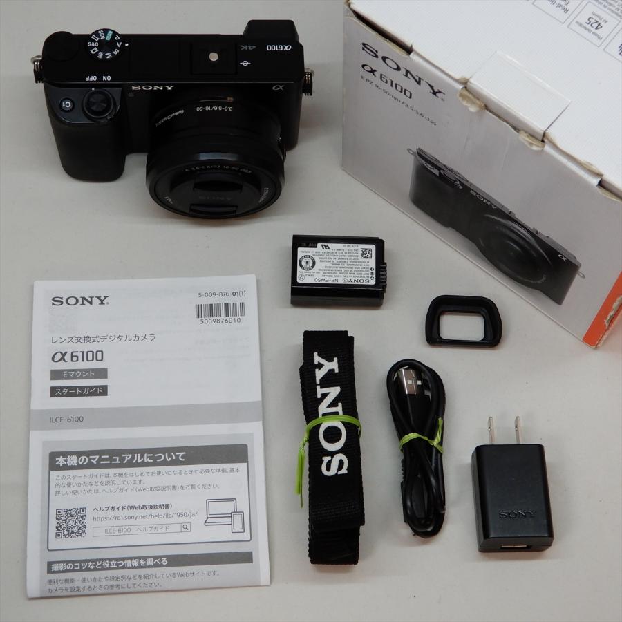 ILCE SONY α6100 ILCE-6100L パワーズームレンズキット 2420万