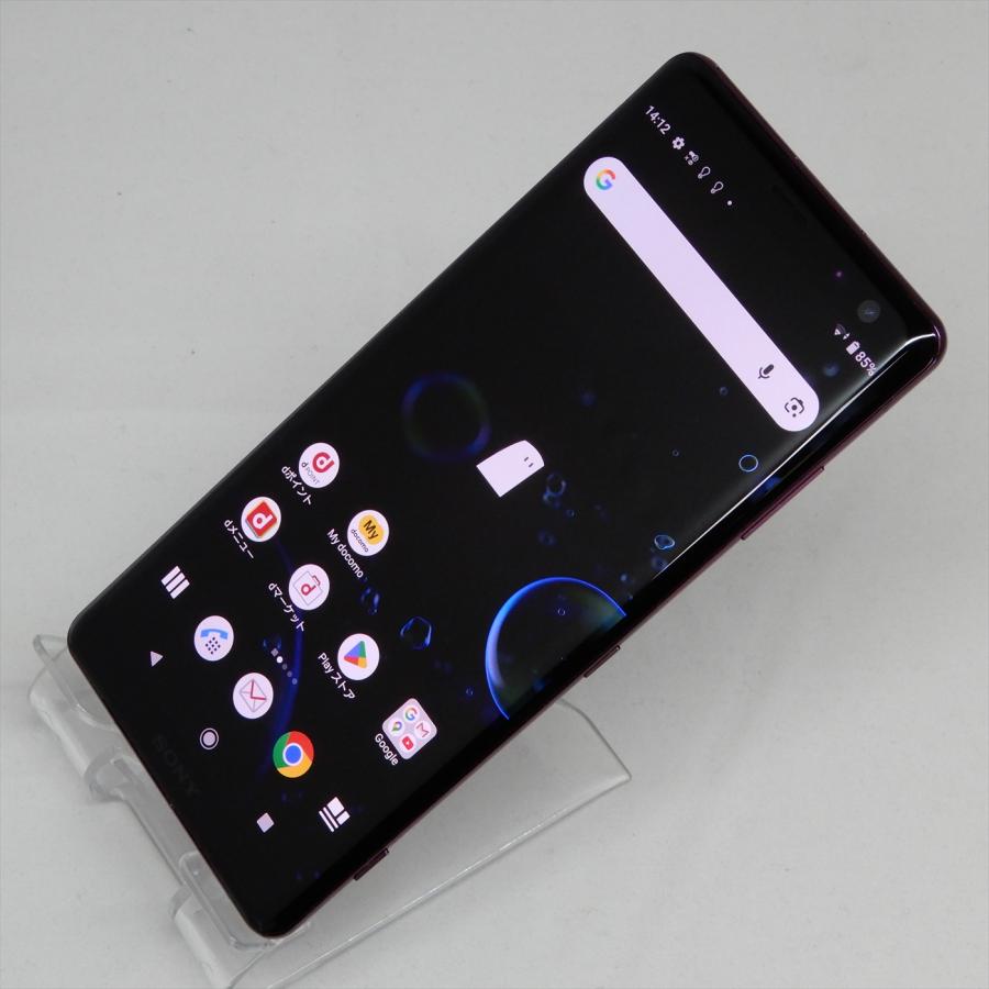 Xperia XZ3 SO-01L[64GB] docomo ボルドーレッド【安心保証】 【公式通販】