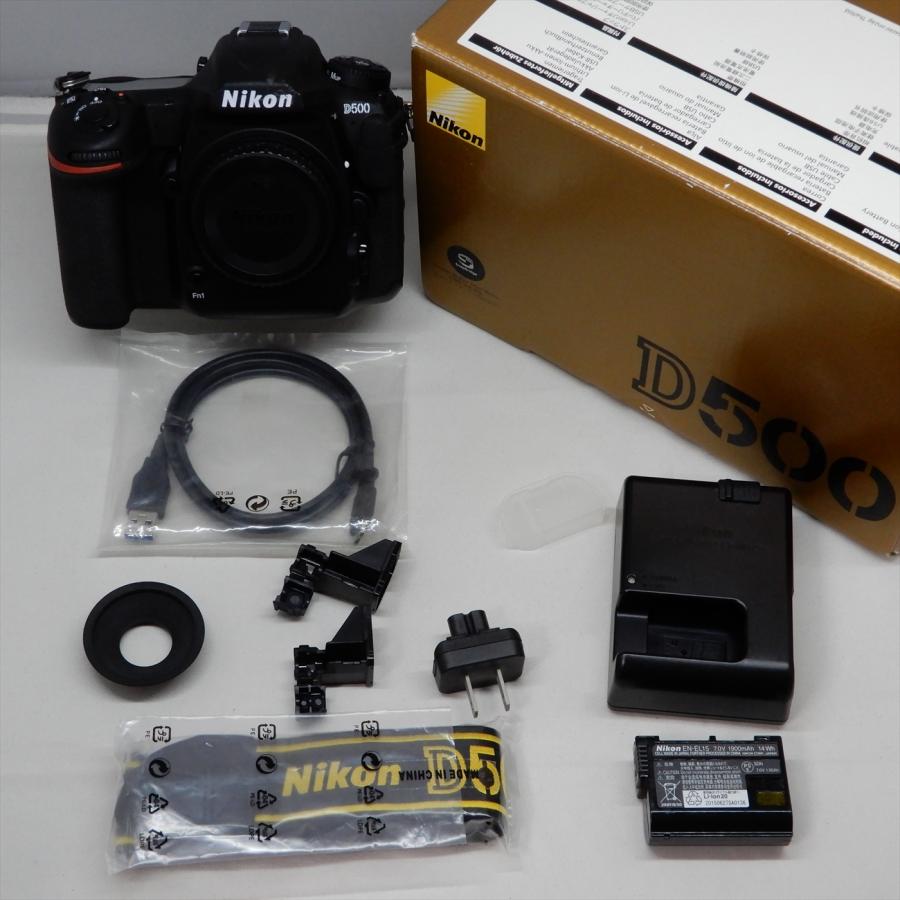 ニコンD Nikon D500 ボディ 2088万画素 ニコンFマウント ブラック