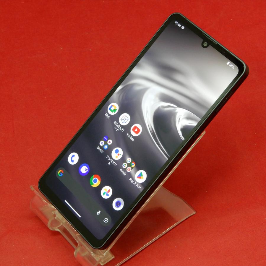 AQUOS sense SHARP sense6s SHG07 auSIMフリー 5G対応 ブラック 