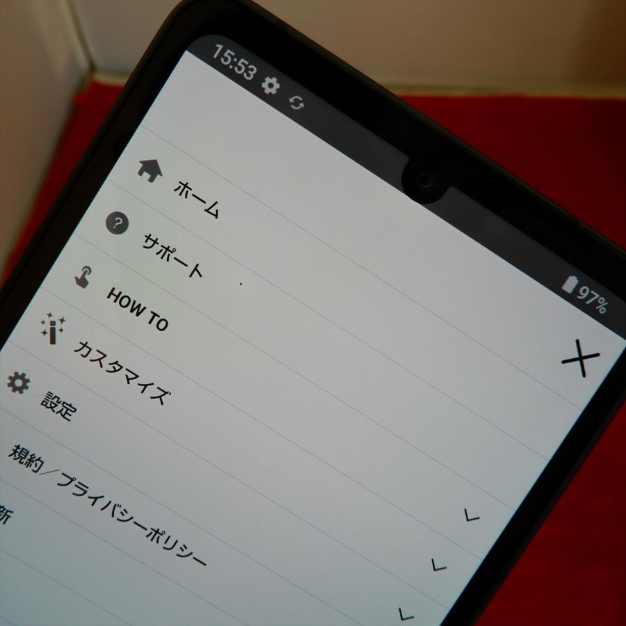 AQUOS sense SHARP sense6s SHG07 auSIMフリー ブラック : セコンド