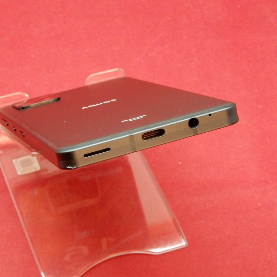 AQUOS sense SHARP sense6s SHG07 auSIMフリー ブラック : セコンド