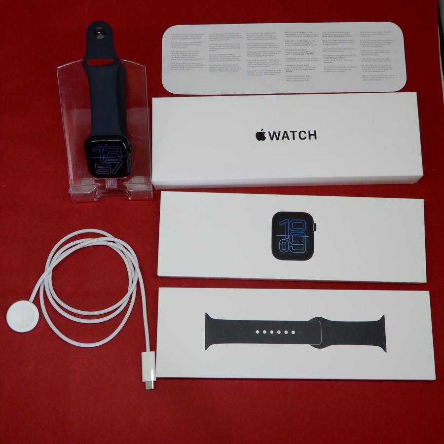 Apple Watch SE 3 GPSモデル 44mm MEHQ4J/A ミッドナイトスポーツ 