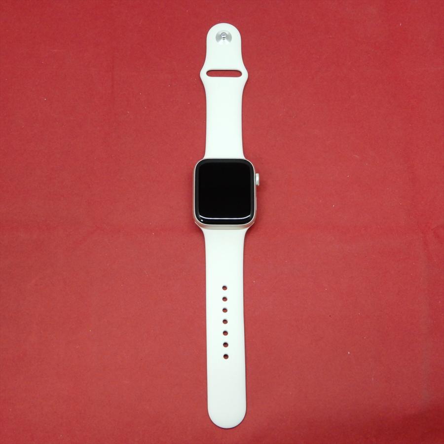 Apple Watch SE 3 GPSモデル 44mm MEHG4J/A スターライトスポーツ 