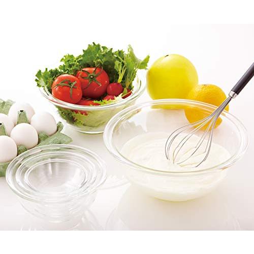 iwaki(イワキ) AGCテクノグラス 耐熱ガラス ボウル 丸型 1.5L 外径21.3cm 電子レンジ/オーブン/食洗器対応 食材を混ぜやすい広口 |  | 05