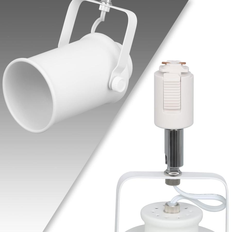 Dotoy ダクトレール スポットライト E26口金 LED対応 ダクトレール用照明器具 ライティングバー用器具 インテリア レールライト 一般家庭照 |  | 03