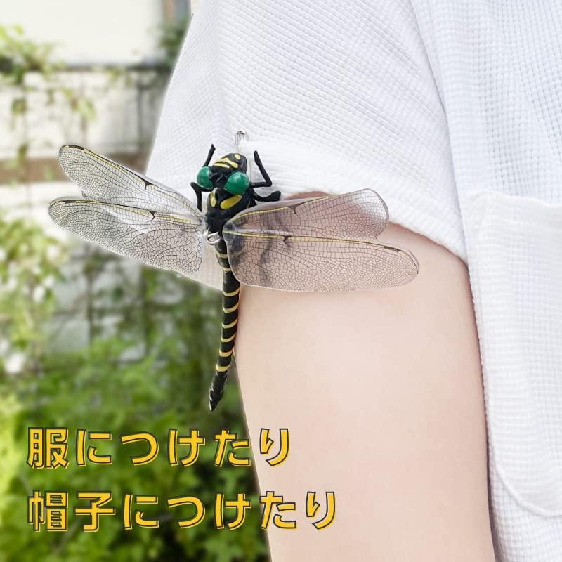 Ikiretmua 虫除けトンボ 鬼やんま君 オニヤンマ君 蜻蛉 虫よけ トンボ おにやんま オニヤンマ アウトドア キャンプ 釣り ベランダ 家庭菜 |  | 03