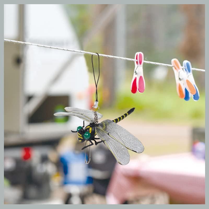 Ikiretmua 虫除けトンボ 鬼やんま君 オニヤンマ君 蜻蛉 虫よけ トンボ おにやんま オニヤンマ アウトドア キャンプ 釣り ベランダ 家庭菜 |  | 07