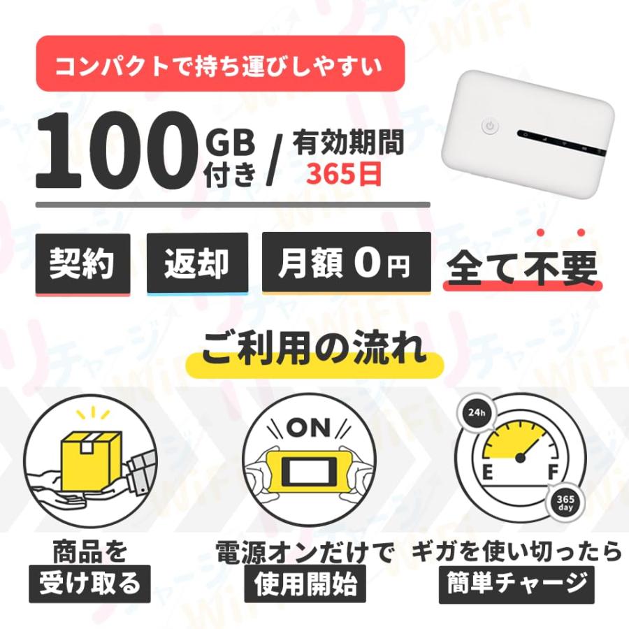【新品】リチャージ式 ポケットwifi 国内 海外対応 1年間110GB付き Amazon | 【リチャージWiFi】国内ギガ付ポケットWiFi 契約返却