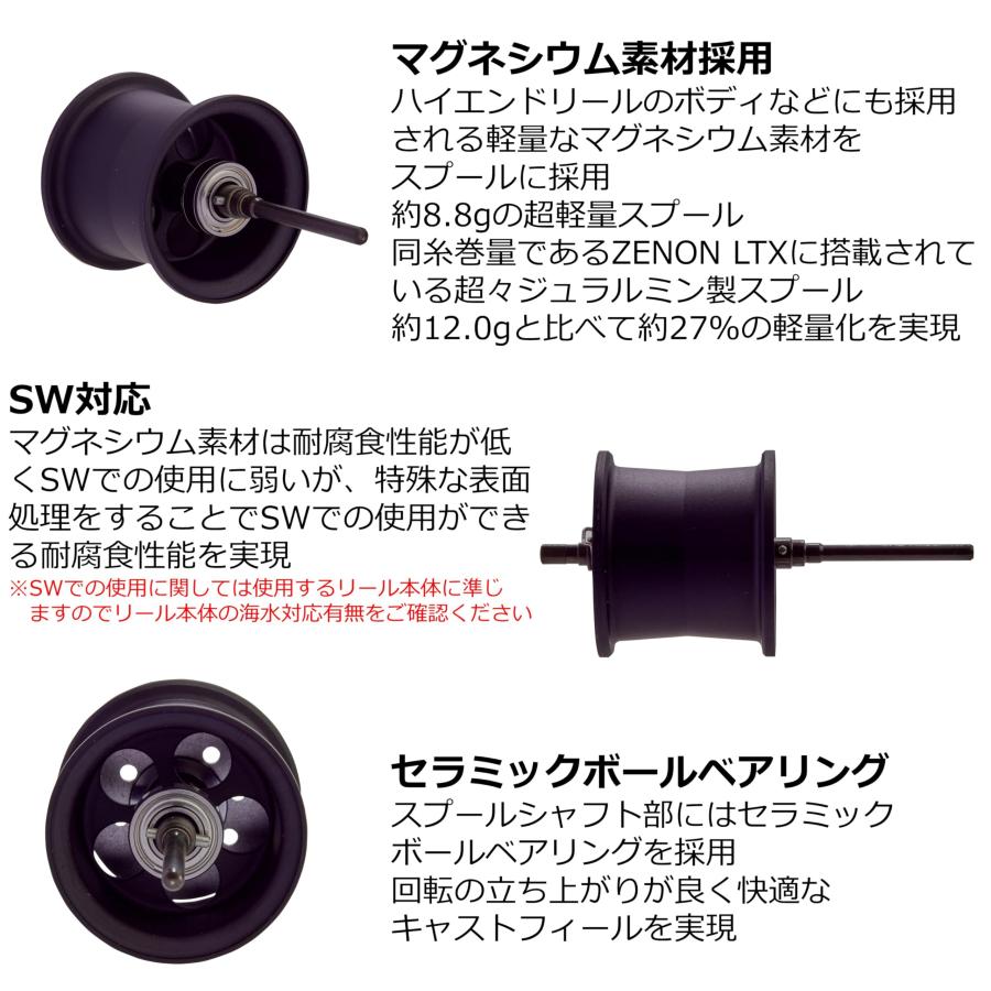 Abu Garcia (アブガルシア) Works Zenon Mg BF Spool アブワークス