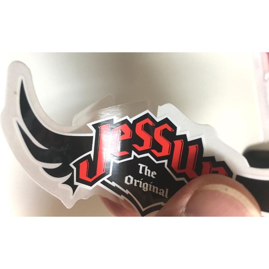 JESSUP ジェサップ ロゴステッカー 109mm x 57mm US正規品 (背面クリア素材です)｜secondsk8｜02