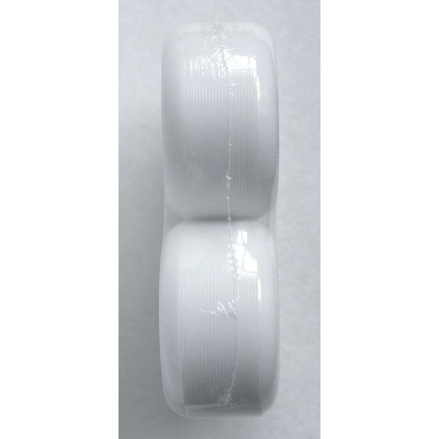 ★旧品セール★ // 静音ソフト (外観悪い点有) // 52mm78A 白無地 コニカルシェイプ 猛反発素材|secondsk8|02