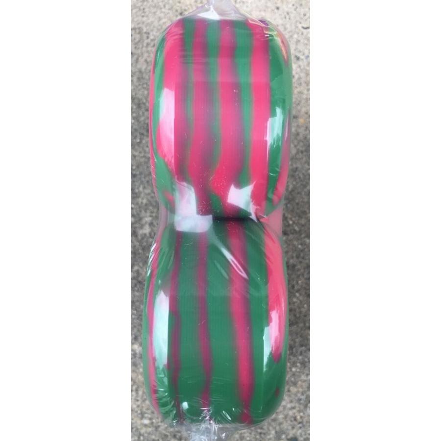 //USしっとりハード// 53mm103a コニカルシェイプ 緑/赤マーブル SMBLANKS エスエムブランクス｜secondsk8｜02