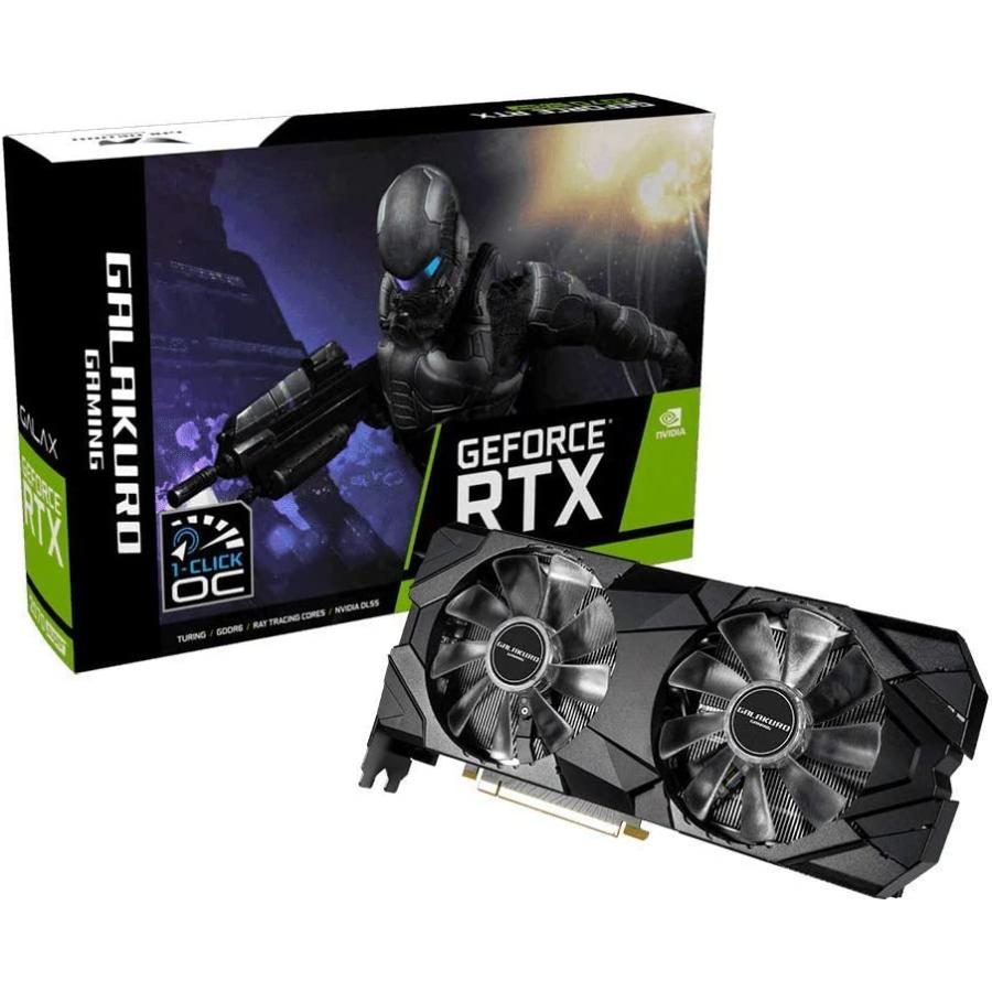 玄人志向 NVIDIA GeForce RTX 2070 SUPER 搭載 グラフィックボード 8GB デュアルファン GALAKURO GAMING｜seconline｜02