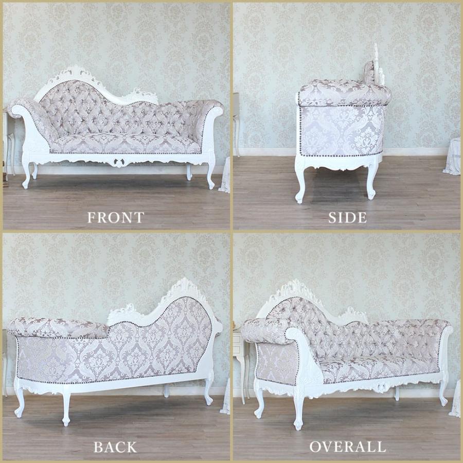 Symphony シンフォニー カウチソファ Lサイズ 幅200cm ホワイト