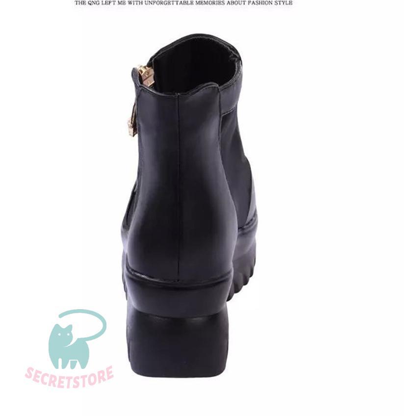 ブーツ風厚底サンダル　お洒落8cm厚底 楽天市場】真っ黒 厚底サンダル ブーツサンダル サマーブーツ