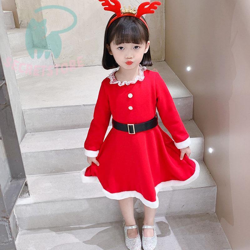 クリスマス衣装  子供 サンタ コスチューム コスプレ 衣装 キッズ ワンピース クリスマス 子供ドレス 女の子 サンタクロース パーティー  こども子ども｜secretstore｜11