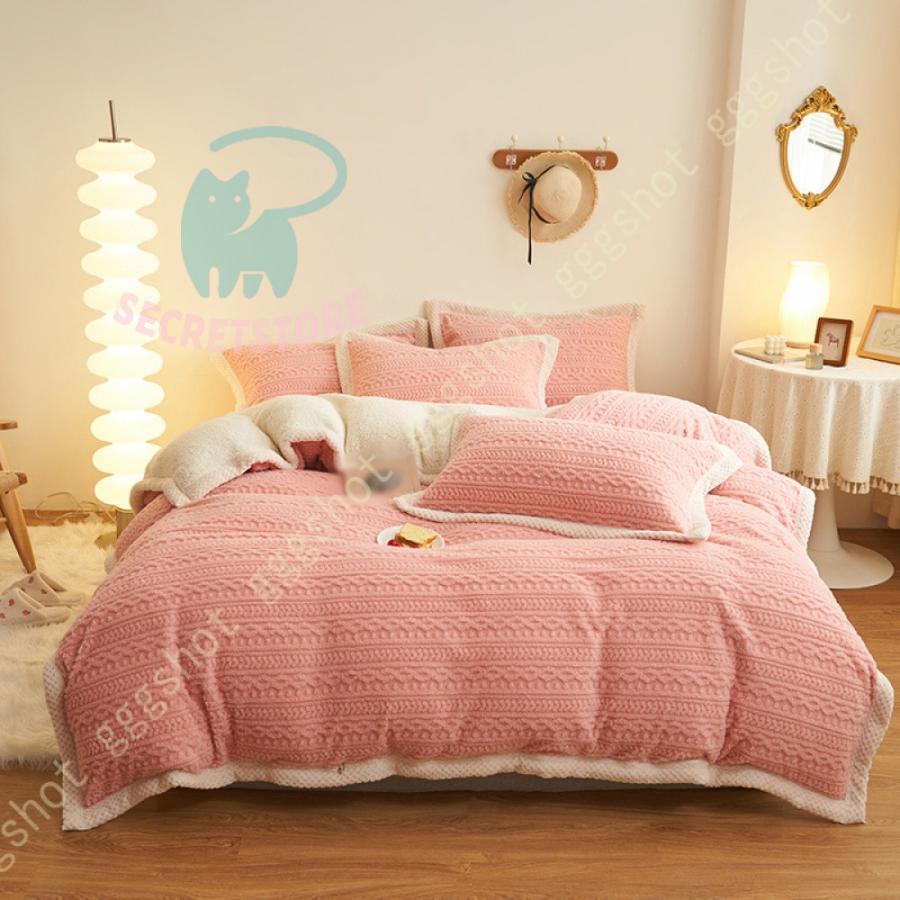 掛け布団 発熱 毛布布団 冬 ふとんシングル シープボア調 毛布 布団