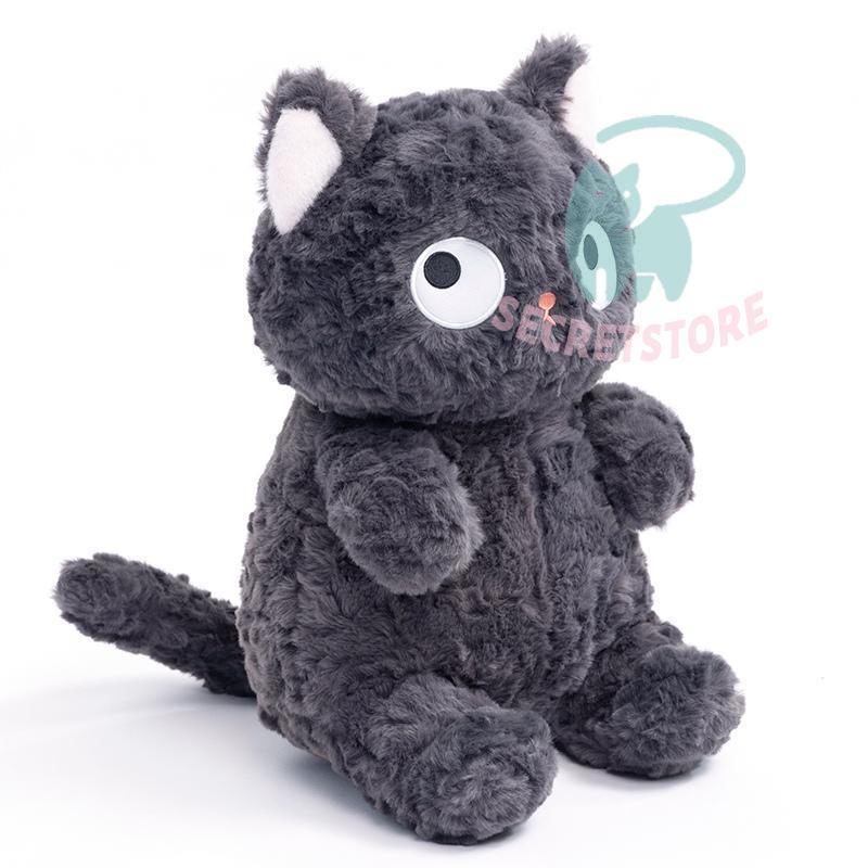 黒猫 ぬいぐるみ ねこ 猫 ネコ CAT かわいい 大きな目の猫の