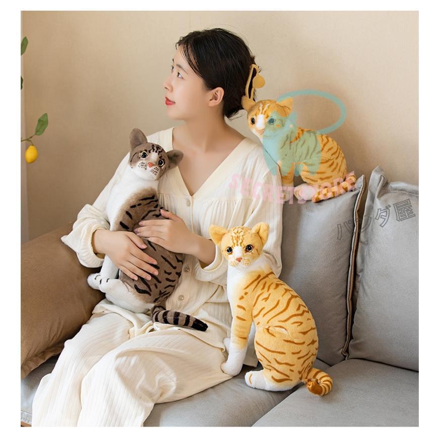 レトロ　ぬいぐるみ　ネコ　とら　動物のあかちゃん　ペット　可愛い　リアル レトロ ぬいぐるみ ネコ とら 動物のあかちゃん ペット 可愛い
