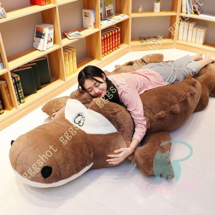 ねむねむ 抱きまくら 120cm クマ シロクマ 鰐 パンダ フレンチ