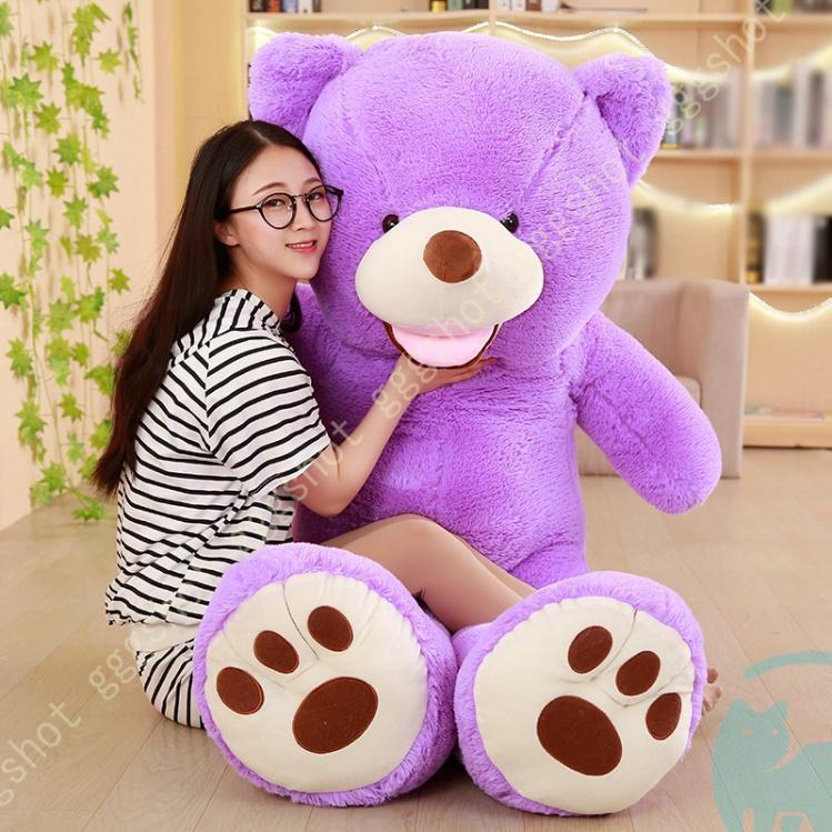 テディベア　特大ぬいぐるみ　クッション　抱き枕 テディベア 特大 大きいぬいぐるみ くま 抱き枕 可愛いくま
