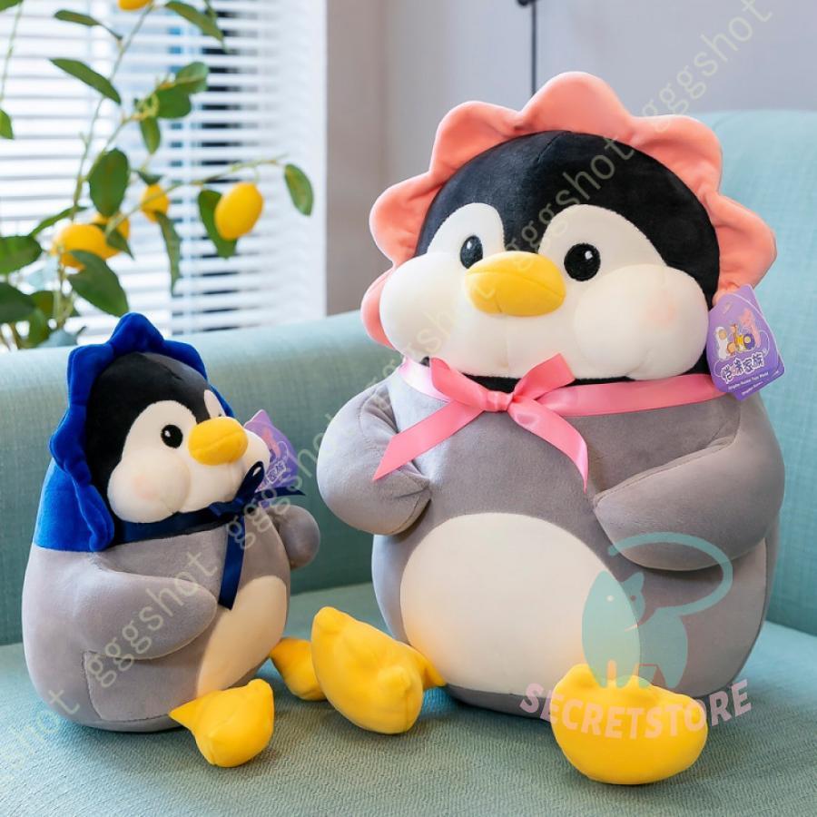 抱きまくら ペンギン ぬいぐるみ 横向き寝 クッション もちもち ふわふわ もこもこ 抱き枕 可愛い 癒し系 動物添い寝枕 男女兼用 ギフト 記念品 縫いぐるみ｜secretstore｜08