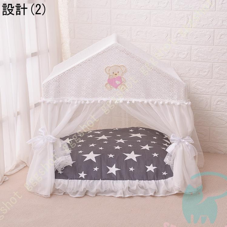 犬小屋 猫小屋 ペットハウス 子犬 猫 テント ドーム 夏 通気 ペットケージ 防寒 防水 防風 睡眠ハウス 折り畳み ペットハウス 折りたたみ式 ドーム型｜secretstore｜03