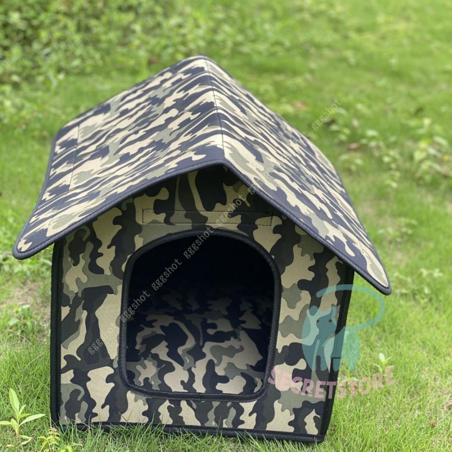 ペットアウトドアハウス 折りたたみ式ペットシェルター 猫ハウス 猫小屋 外猫ハウス 屋外用 防雨 防水 耐候性 防水ねこ猫用 猫用トイレ 野良猫用トイレ｜secretstore｜03