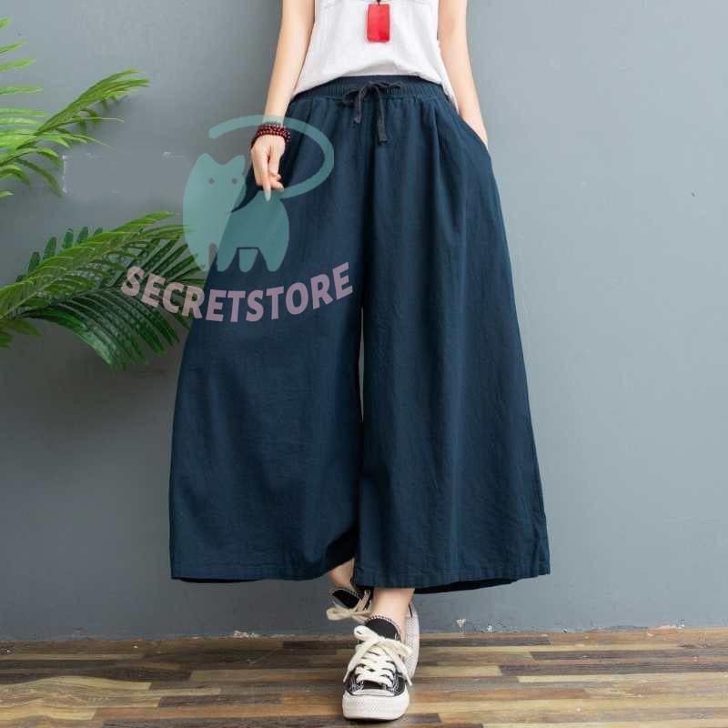 新作 ガウチョパンツ スカーチョ 春 夏 ワイドパンツ スカンツ