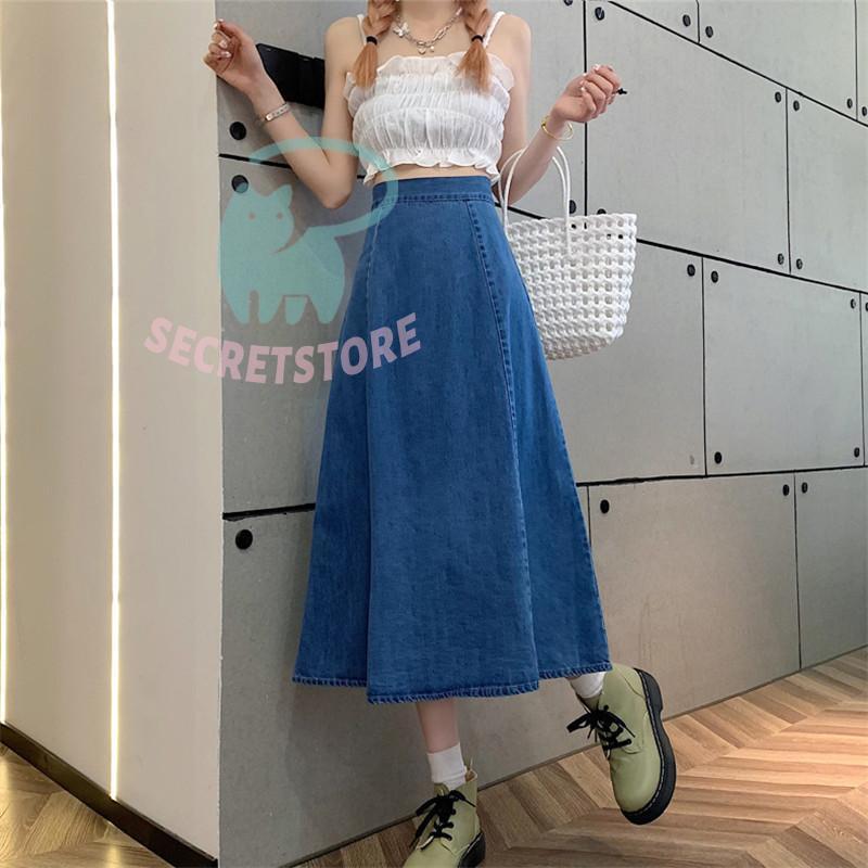 新品　値札付き フレアデニムスカート 楽天市場】デニムスカート デニム ティアードスカート