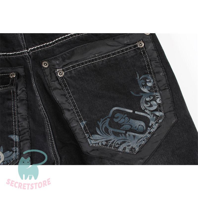 ENYCE〈バギーブラックジーンズ 00s 極太 HIPHOP ストリート〉 アーカイブ 00s Culture JEANS 極太 ブラックデニム ワイド