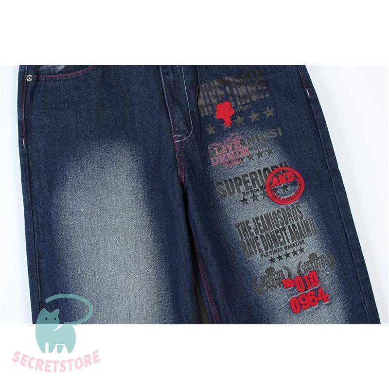 エニーチェ デニム HIPHOP ジーンズ 極太 バギーパンツ W36 B系 エニーチェ デニム HIPHOP ジーンズ 極太 バギーパンツ W36 B系