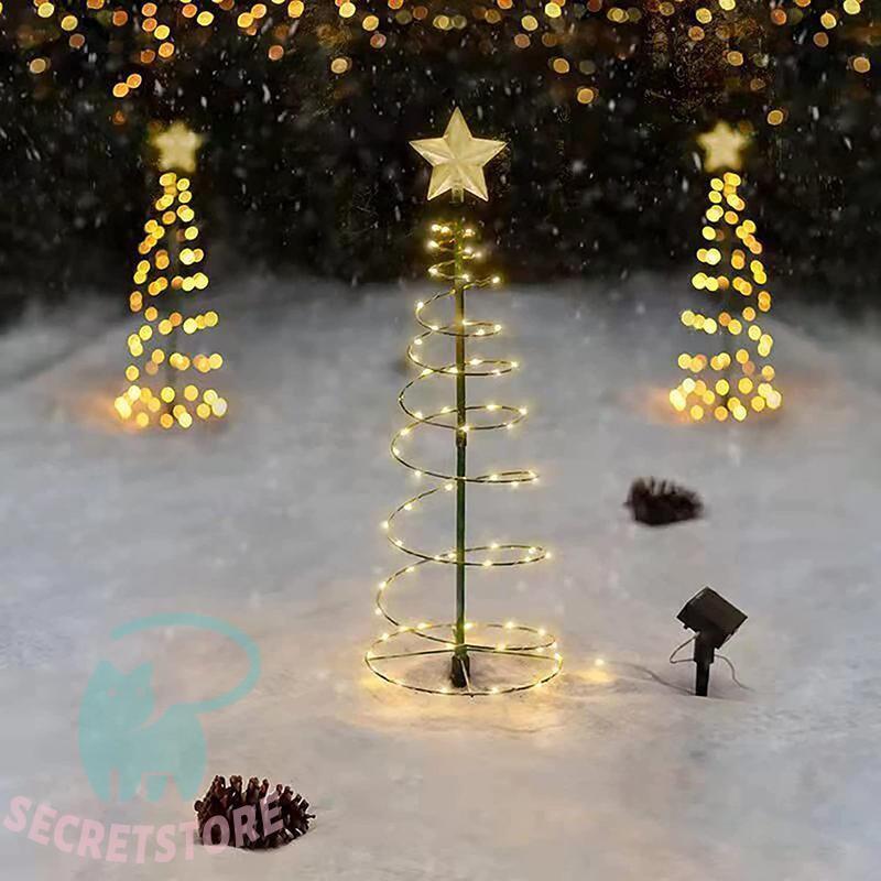 クリスマスツリー 装飾ライト 飾り 星 飾り充電式 オーナメン 卓上 飾りモール クリスマス装飾 DIY 組み立て簡単 フェアリーライト 50cm｜secretstore｜06