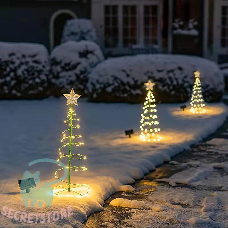 クリスマスツリー 装飾ライト 飾り 星 飾り充電式 オーナメン 卓上 飾りモール クリスマス装飾 DIY 組み立て簡単 フェアリーライト 50cm｜secretstore｜07