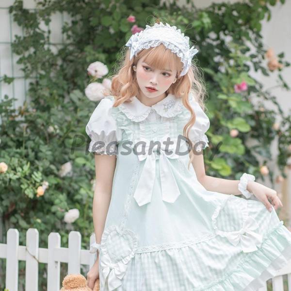 丸襟半袖パフスリーブブラウス 97864f2ff9bf5143ee36d8c617287c