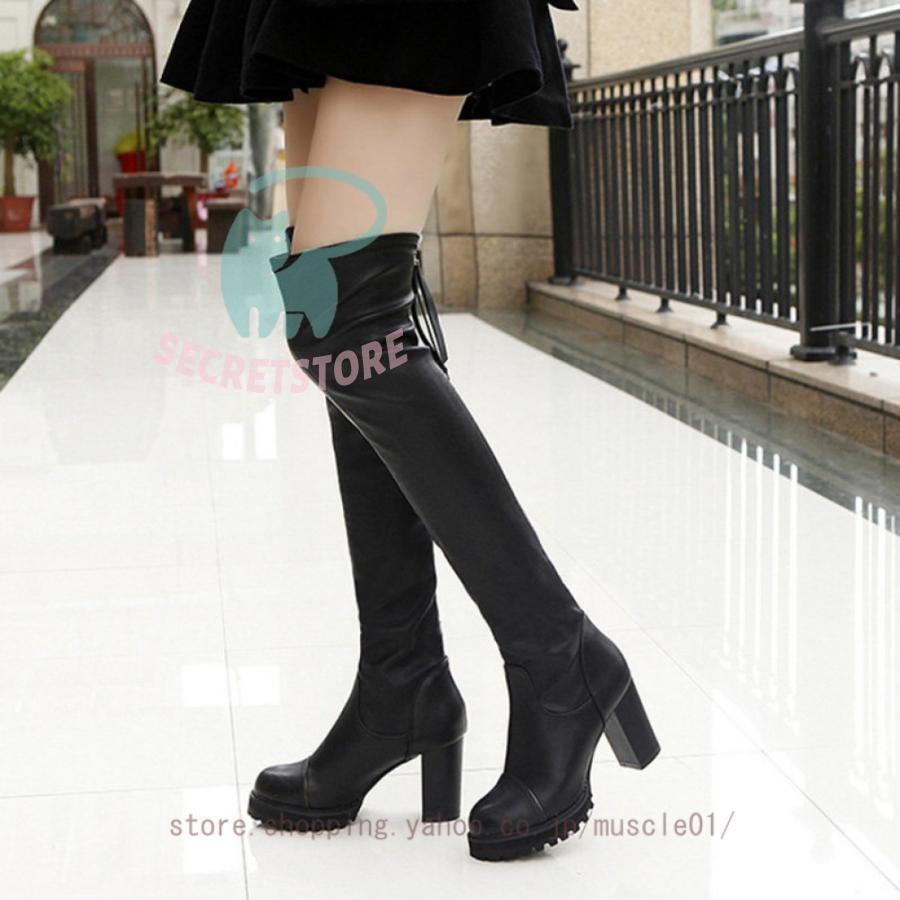 ブラックロングブーツ ゴルフブーツ　防寒　脚長　wide angle ブラックロングブーツ ゴルフブーツ 防寒 脚長 wide angle