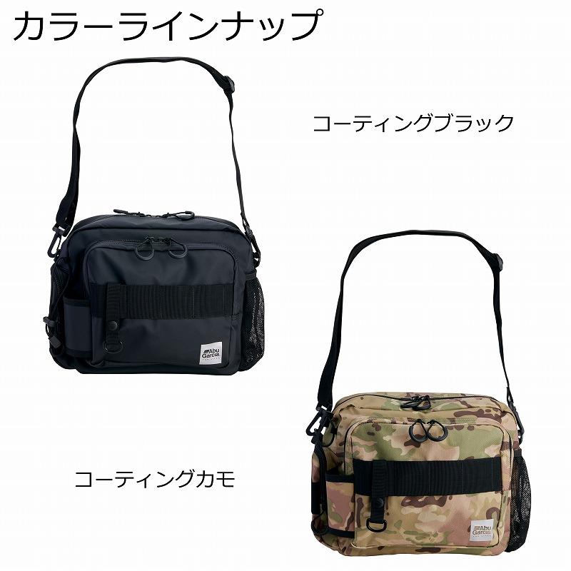 AbuGarcia (アブガルシア) アングラーヒップバッグ Lサイズ コーティングブラック Abu Garcia（アブガルシア） アングラーヒップバッグL コーティング