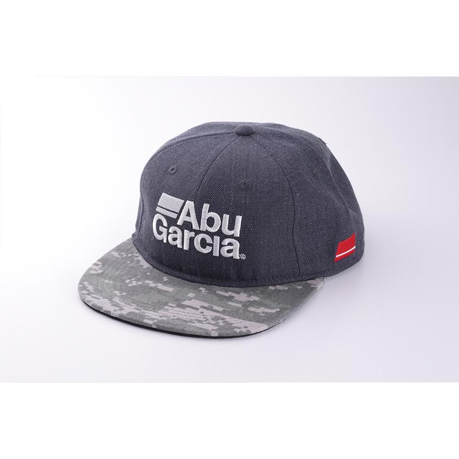 アブガルシア（ＡｂｕＧａｒｃｉａ）　フラットビルキャップ　チャコール×Ｄカモ | Abu Garcia